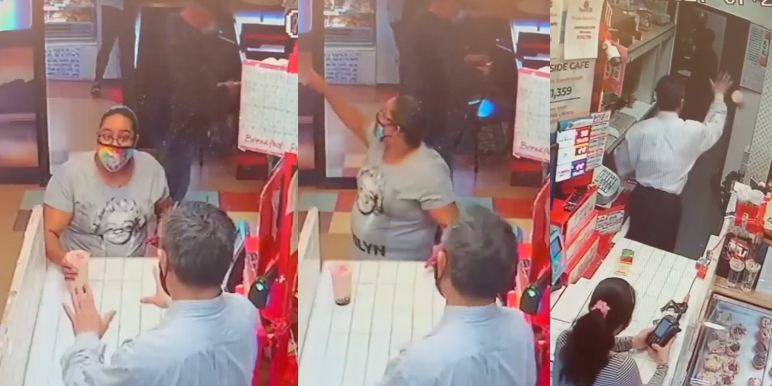 Jessica Breaux seen in argument with Tony Ly