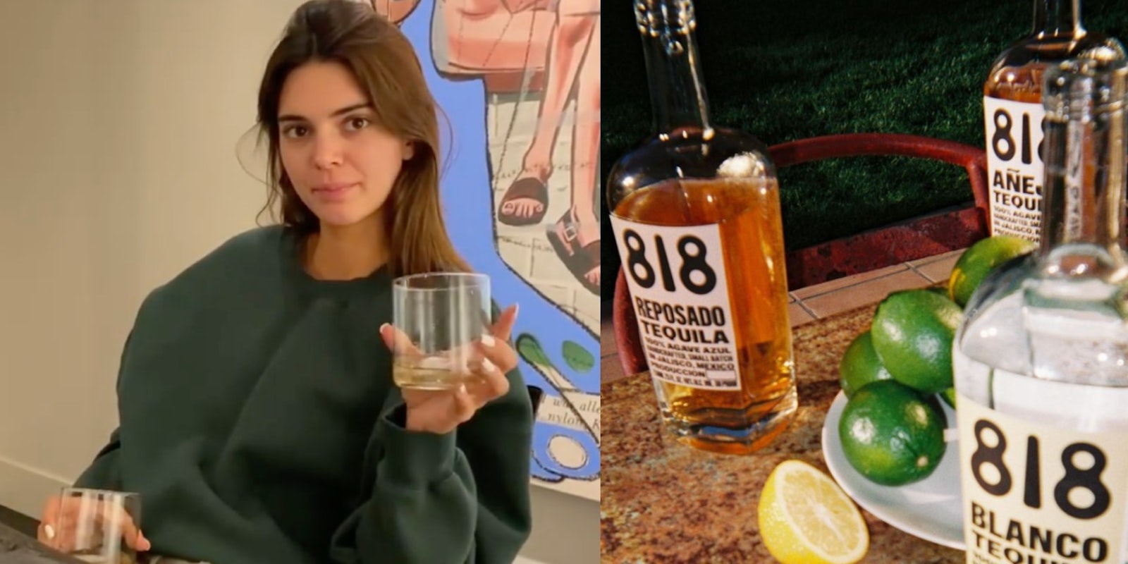 Kendall Jenner introduces her tequila brand 818