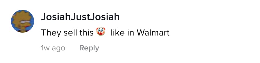 JosiahJustJosiah: They sell this clown emoji in Walmart