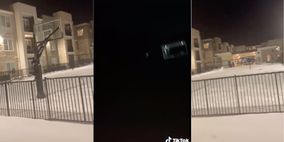 TikTok in Denton apartment complex shows people screaming as power goes out