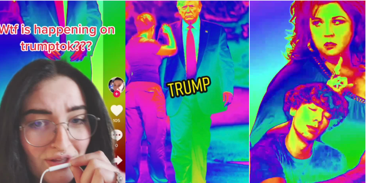 People are trolling the latest Trump TikTok trend that memorializes the president