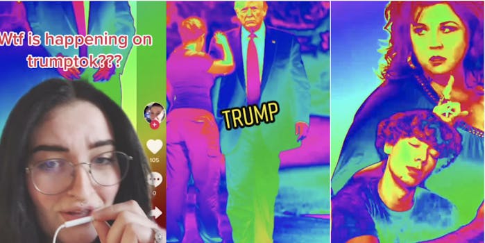 People are trolling the latest Trump TikTok trend that memorializes the president