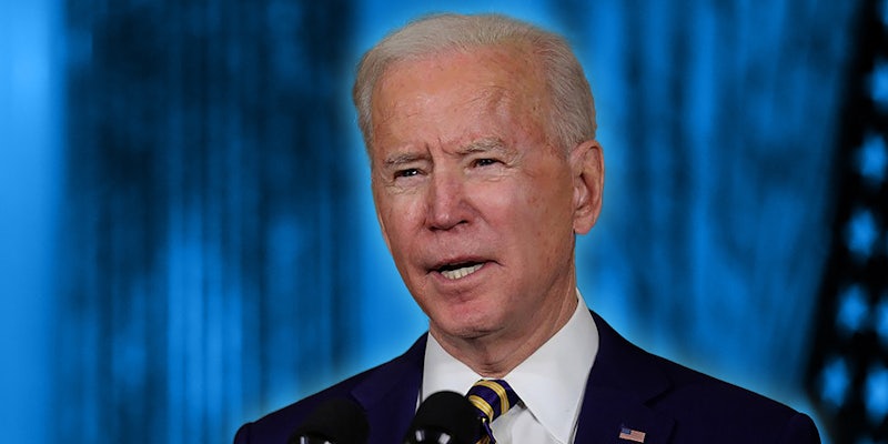 U.S. President Joe Biden delivers a foreign policy address