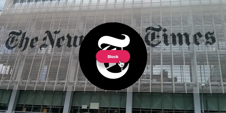 Block The New York times