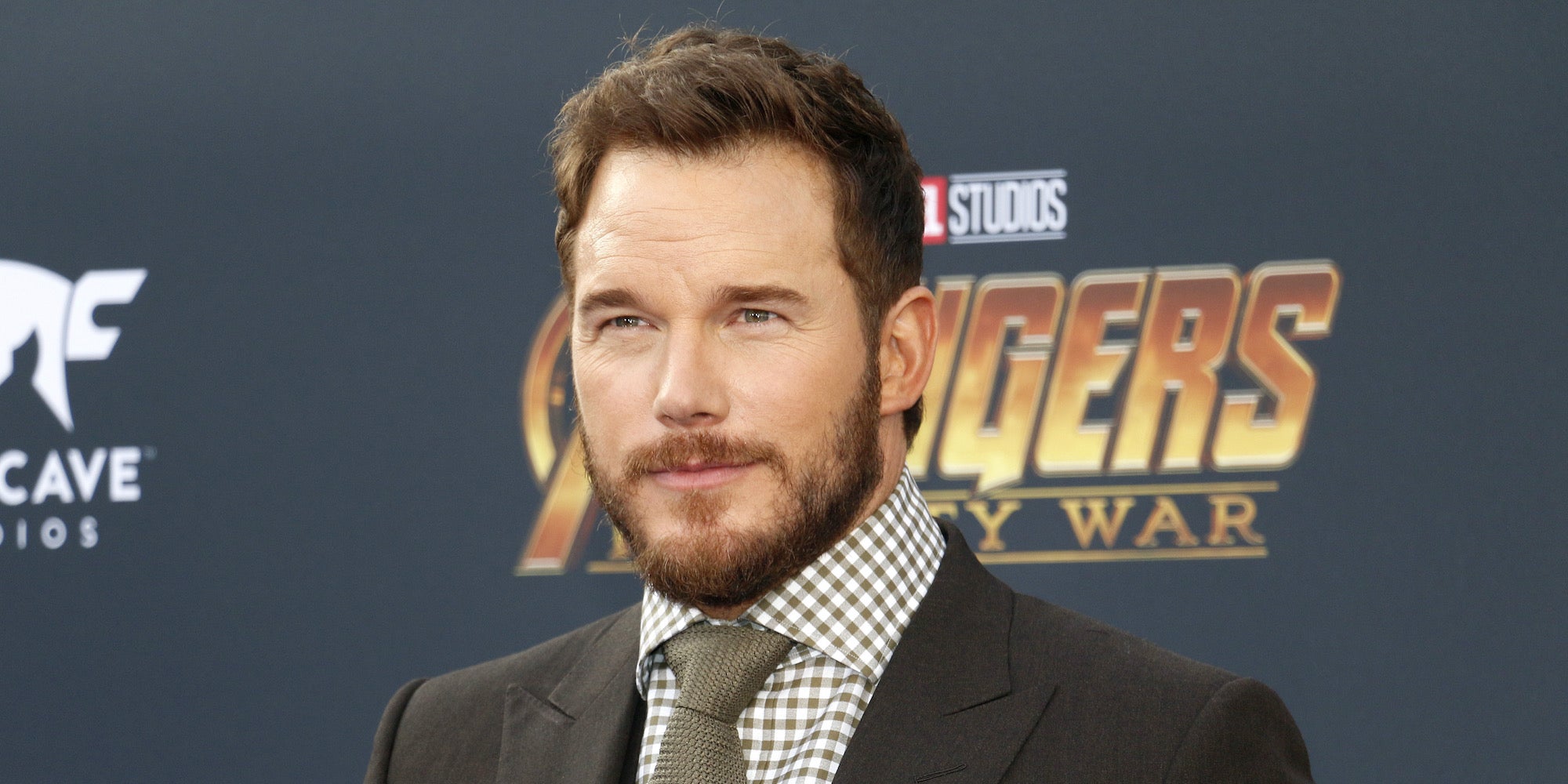 chris pratt at avengers infinity war premiere