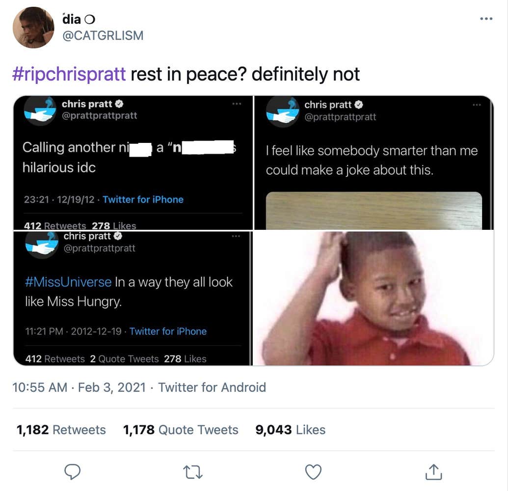 Chris pratt backlash Chris pratt backlash