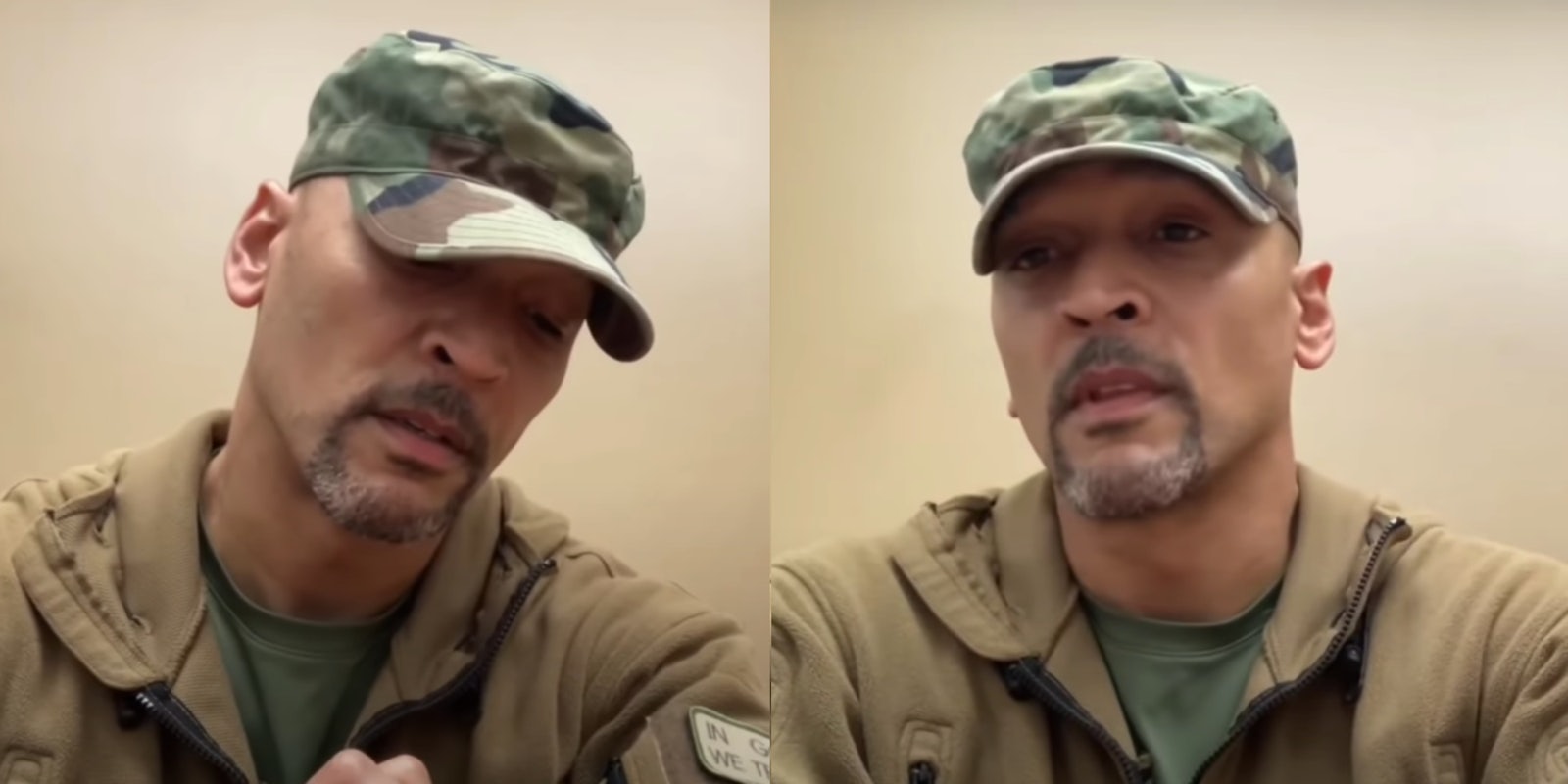 stills of clyde kerr III talking about racism and police brutality before dying by suicide