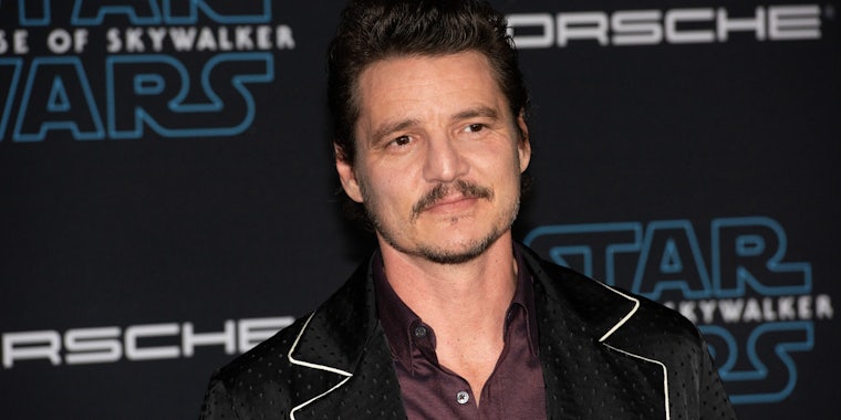 Pedro Pascal at attends the Star Wars: The Rise of Skywalker premiere