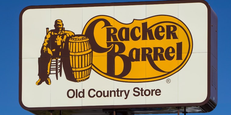 billboard sign for cracker barrel