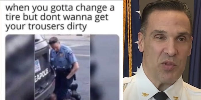 detroit-sterling-heights-cop-racist-meme-george-floyd