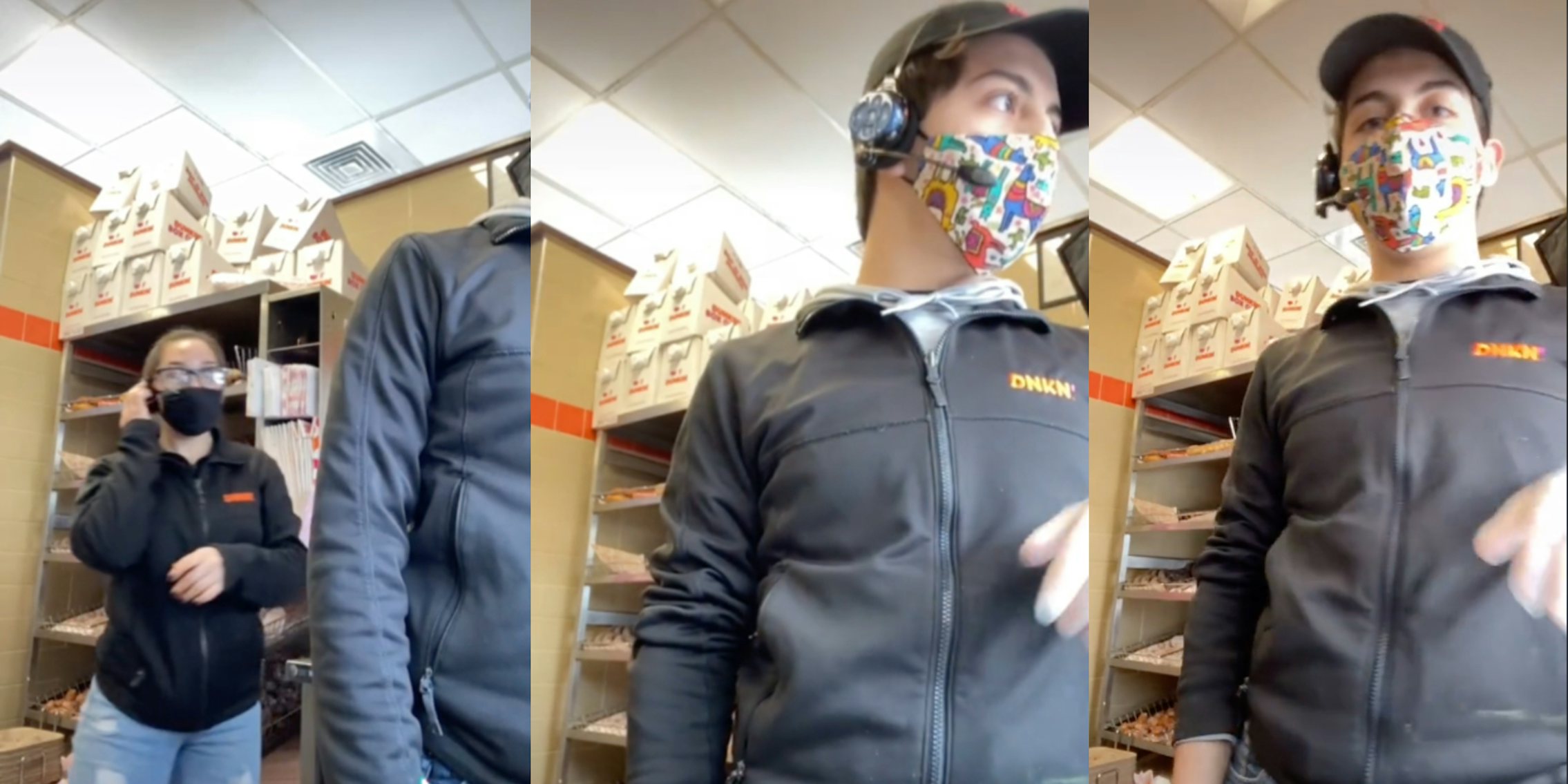 Dunkin Donuts Worker Posts Viral Tiktok Of Customer Berating Him