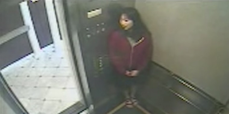 Elisa Lam elevator security footage