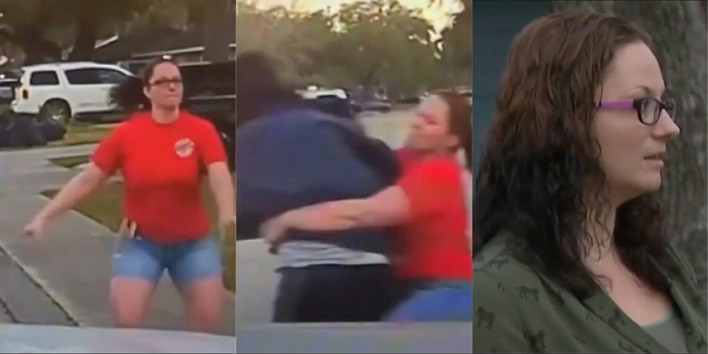 Video Mom Tackles Man Allegedly Peeping On Her Teenage Daughter