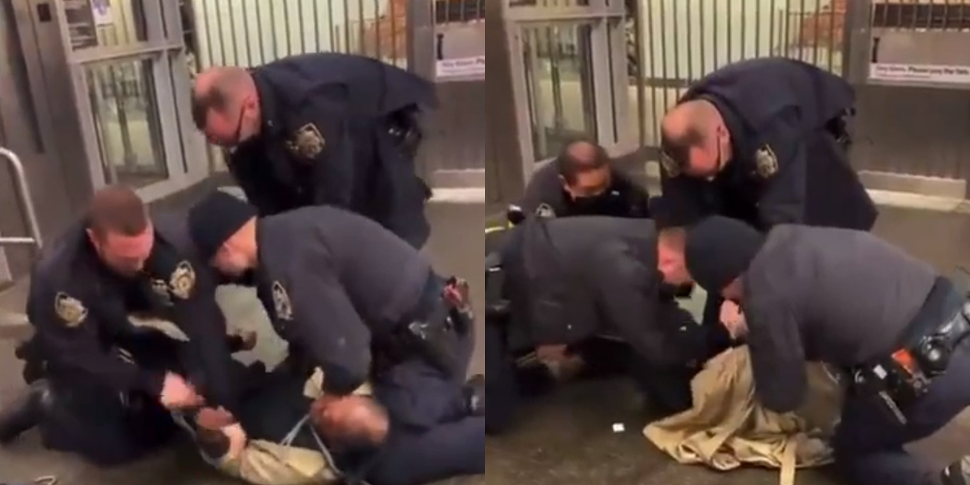 Video Shows Cop Repeatedly Punching Man In Face During Arrest