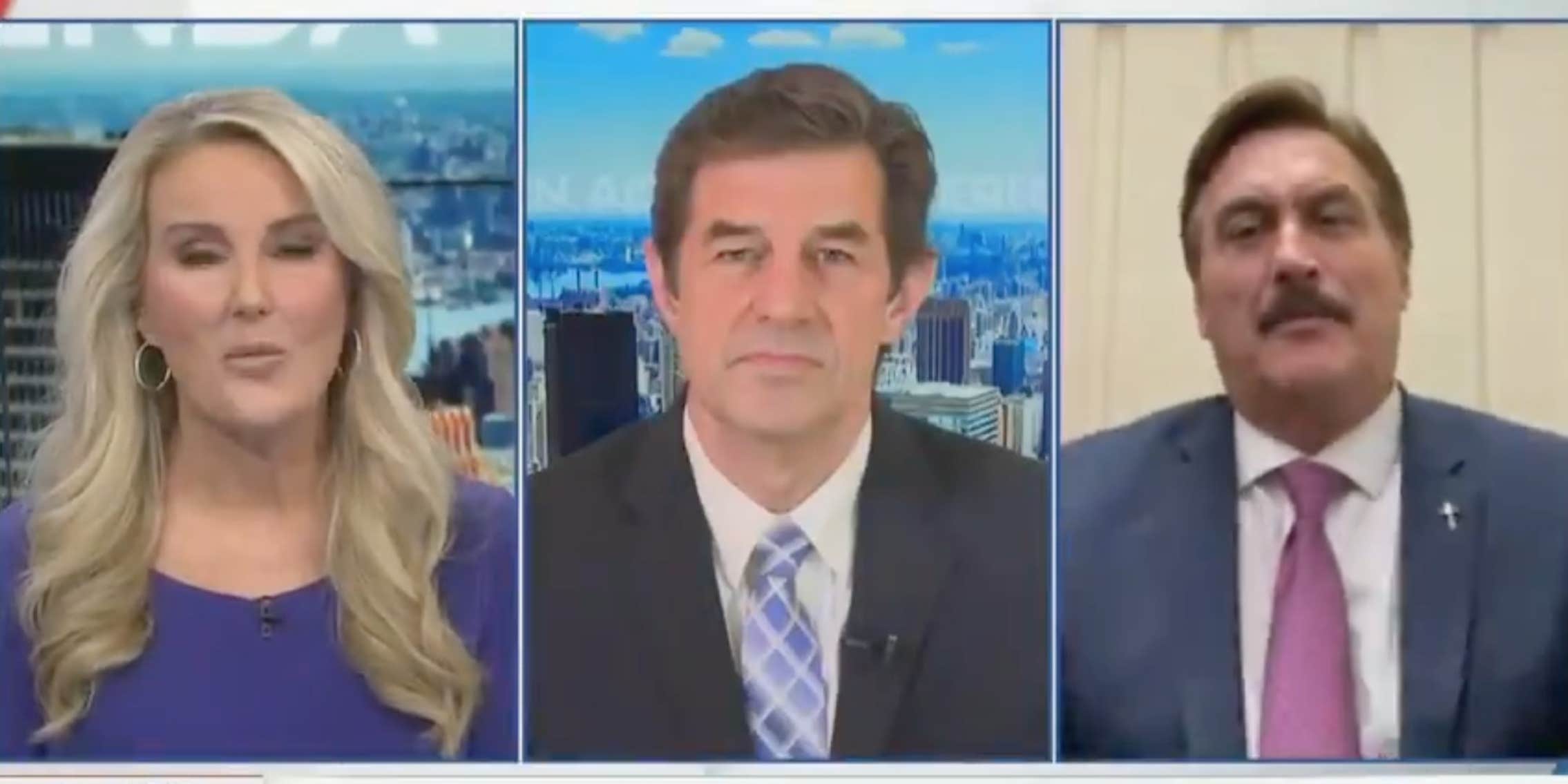 My Pillow CEO Has Meltdown On Newsmax, Prompting Host To Storm Off