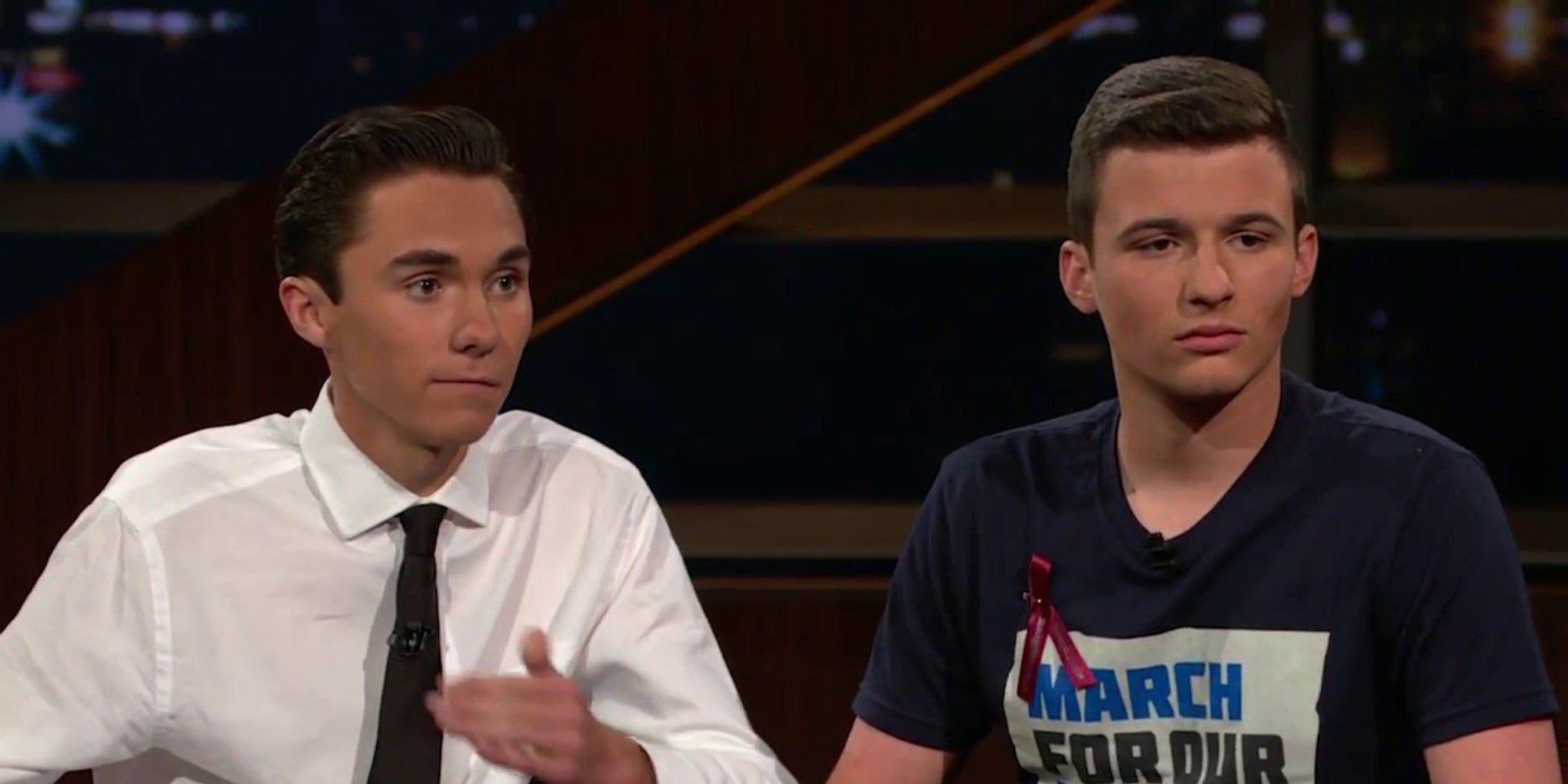 David Hogg and Cameron Kasky