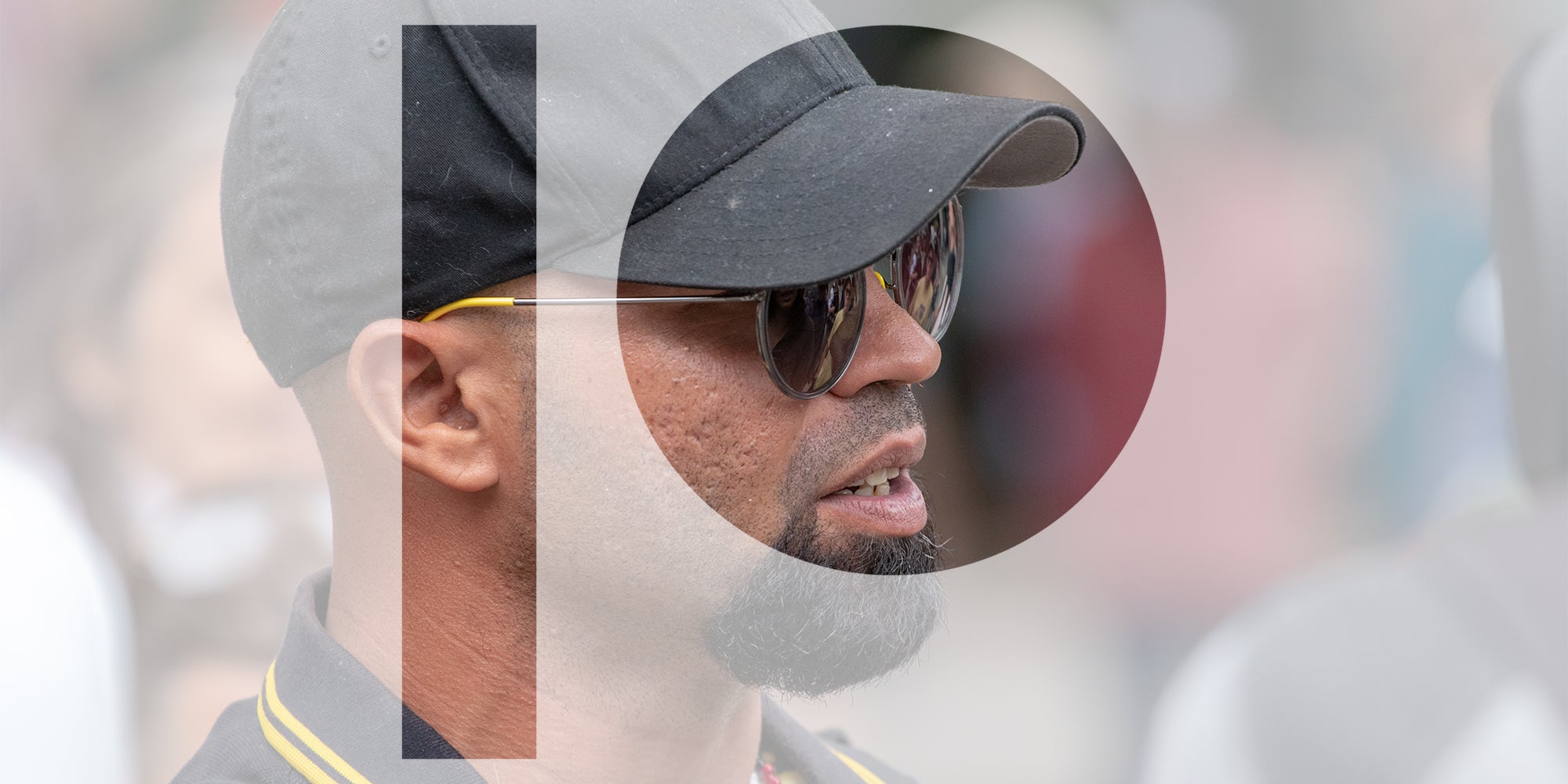 Enrique Tarrio with Patreon logo