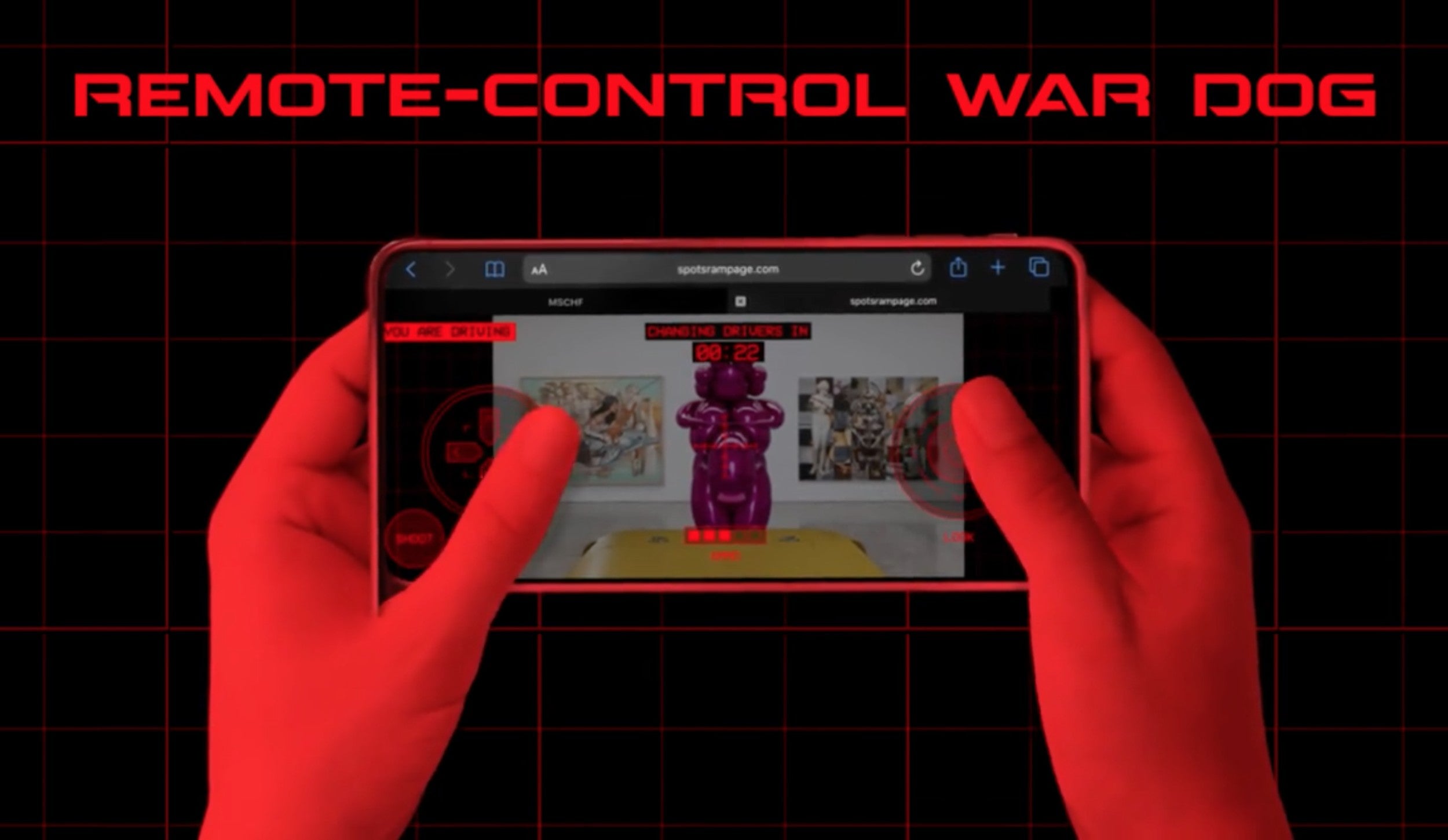 Controlling a Spot robot from your phone