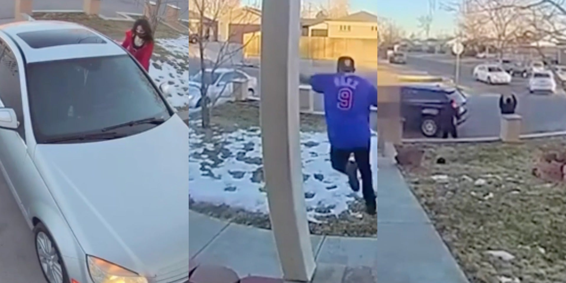 Video Woman Steals Car, Shoots at Family When They Confront Her