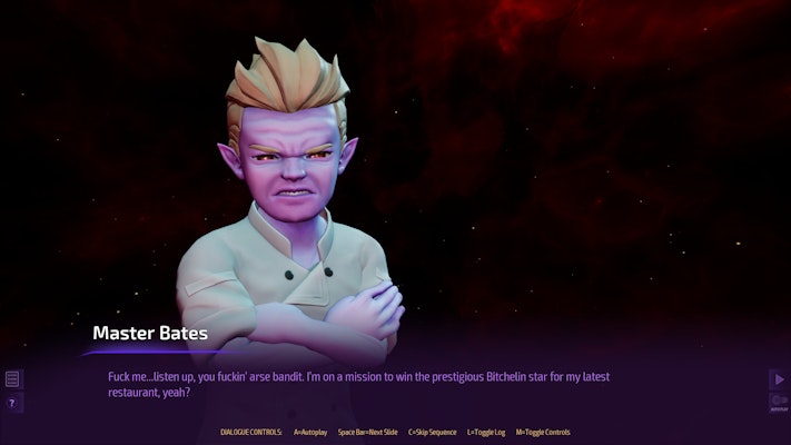 A Gordon Ramsey reference from Studio FOW's Subverse