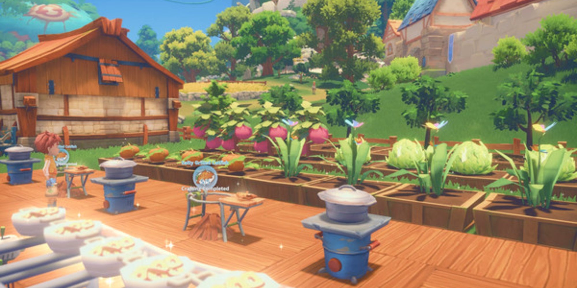 A gardening segment from My Time At Portia