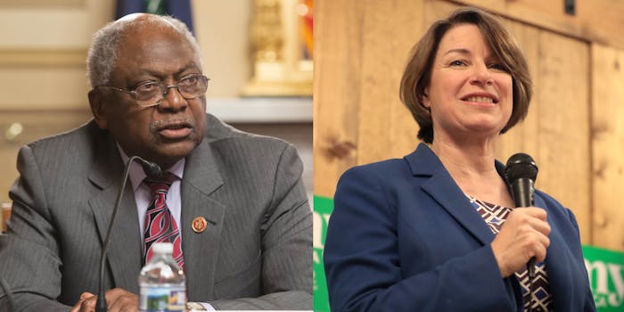 James Clyburn and Amy Klobuchar reintroduced the Accessible, Affordable Internet for All Act on Thursday.