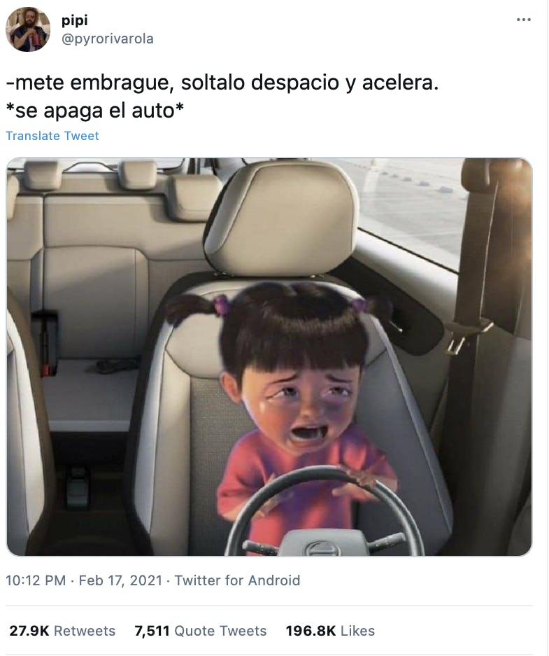 crying boo car meme