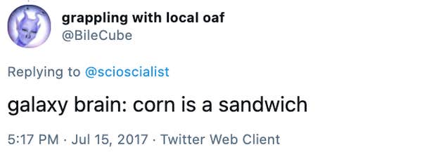 galaxy brain corn
