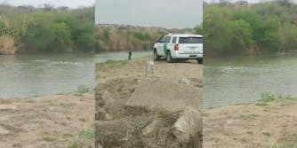 video shows three migrants drowning in Rio Grande river