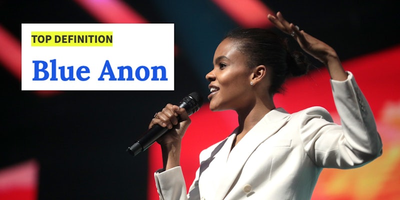 Candace Owens and Blue Anon
