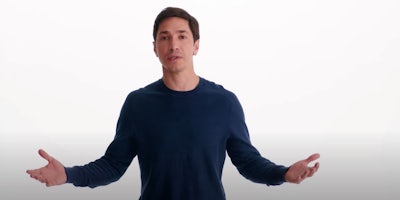 Actor Justin Long in an Intel ad