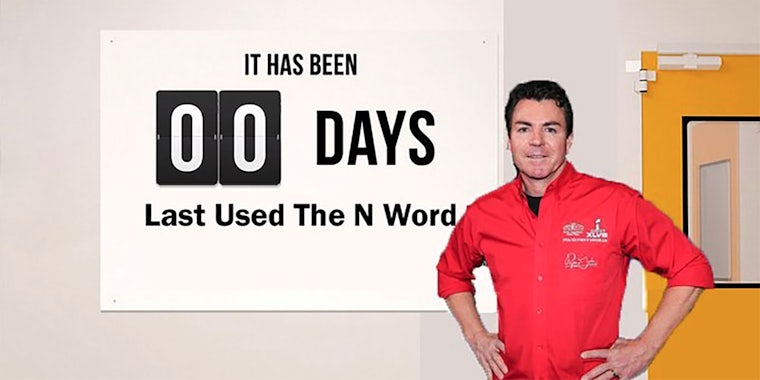 papa johns founder n-word 20 month