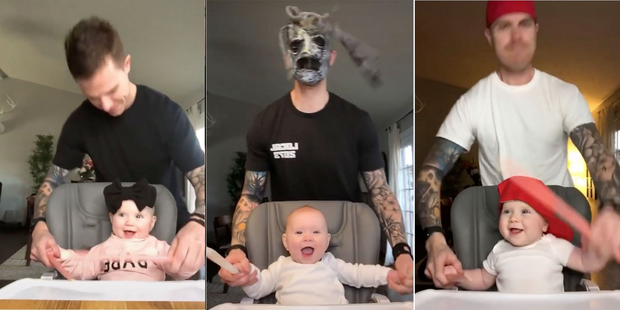 tiktok heavy metal baby