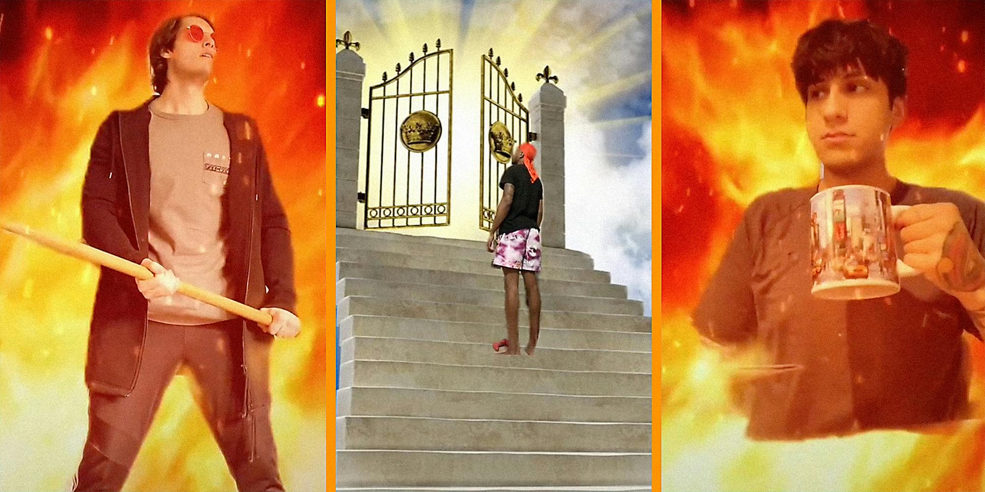 Lil Nas X Sliding Into Hell Becomes a TikTok Meme