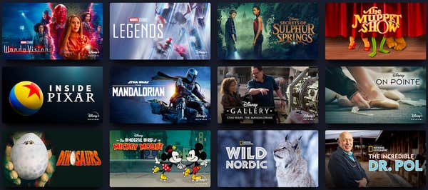 tv shows on disney plus