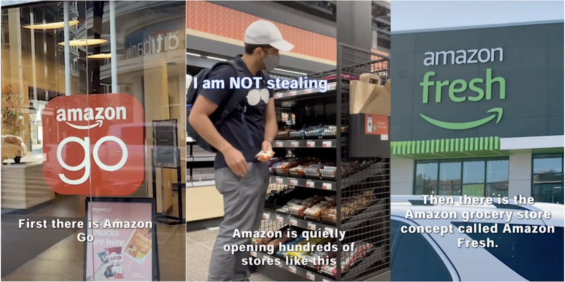 A viral TikTok explains how the Amazon stores work