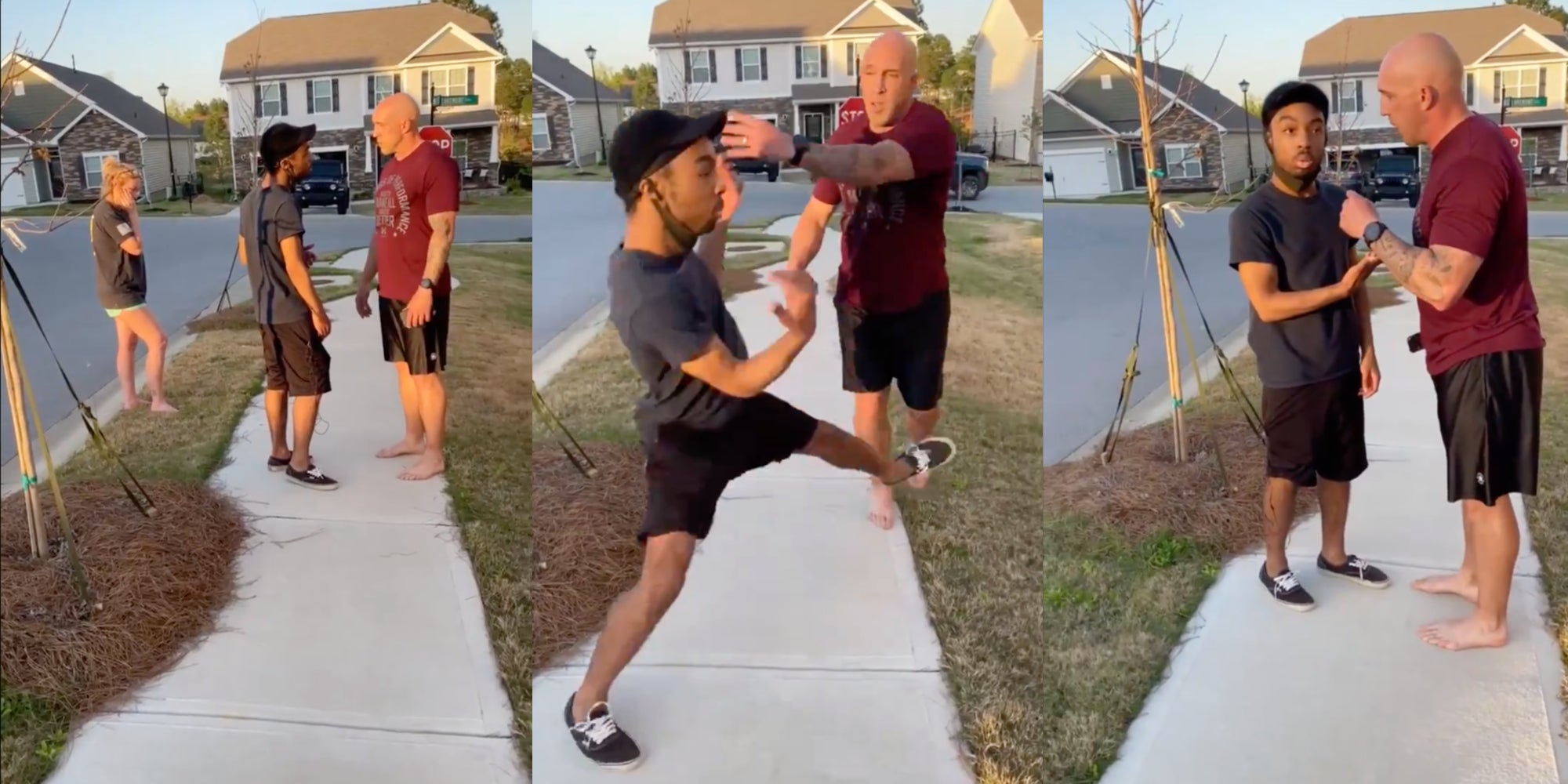 Army Sergeant harasses Black man for walking in neighborhood