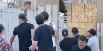 Video shows Adrian Jr. Carrillo putting the wall to shut his white neighbor up