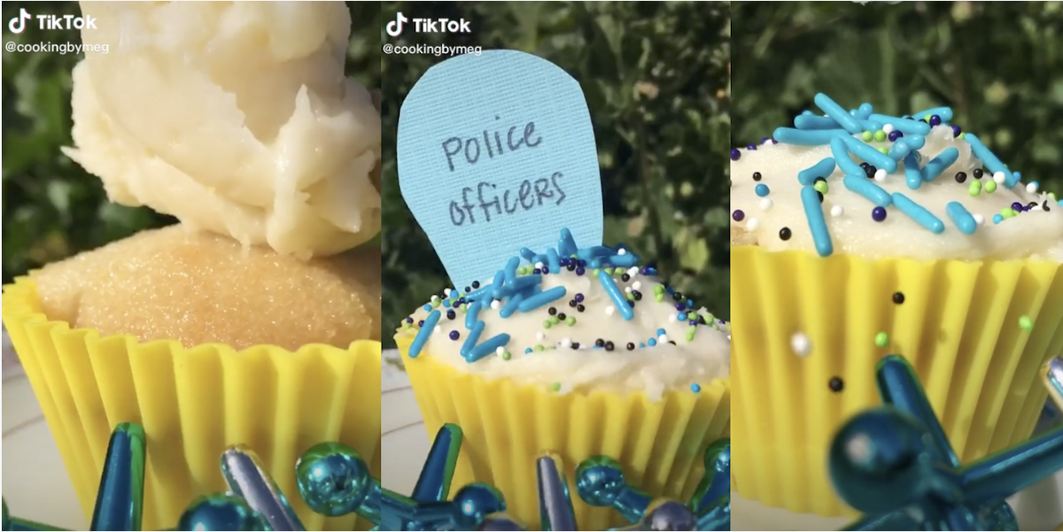 TikToker tries to end police brutality with a cupcake video