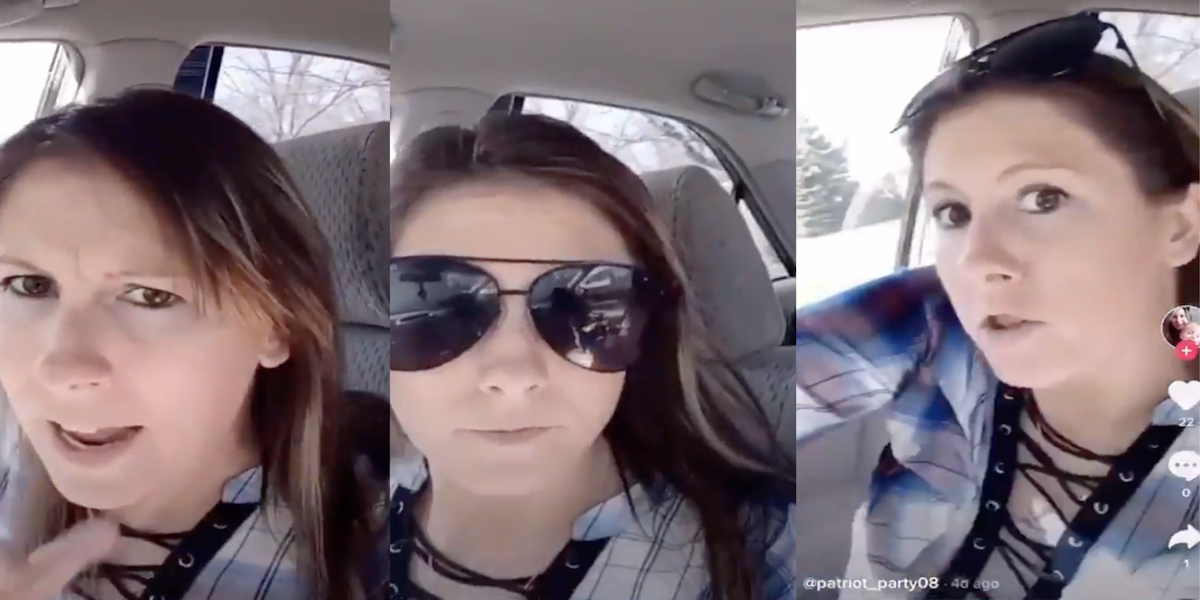Tiktok of Trump supporter saying George Floyd did not die from knee on neck