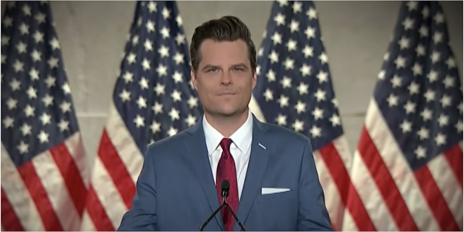 An announcement from Rep. Matt Gaetz was signed anonymously by the women who work for him