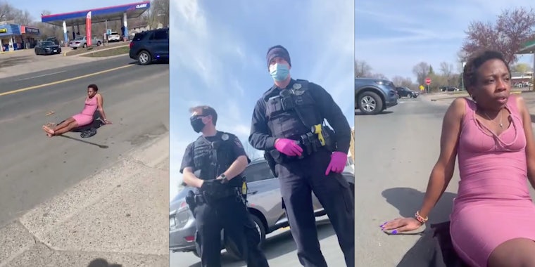 black-woman-standoff-police
