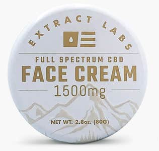 Extract Labs' CBD salve for the face.