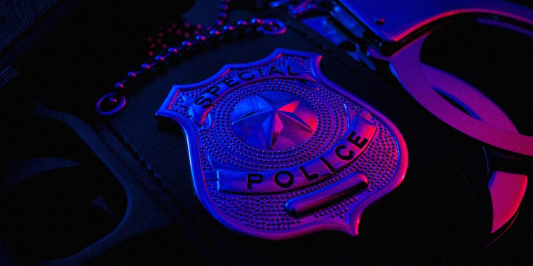 A police badge.