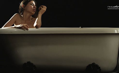 erotic bath scene from fine erotica