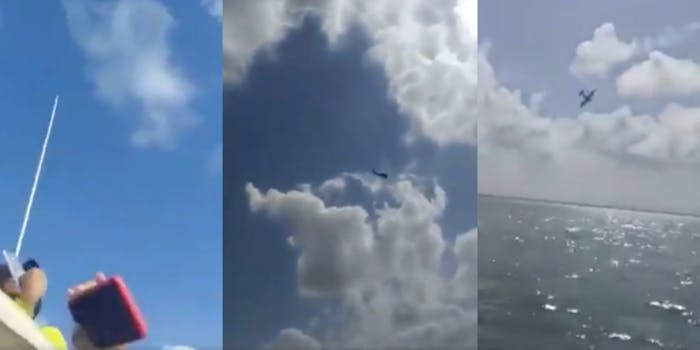 video from fatal gender reveal party in cancun in which two pilots were killed