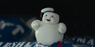 miniature stay puft marshmallow man