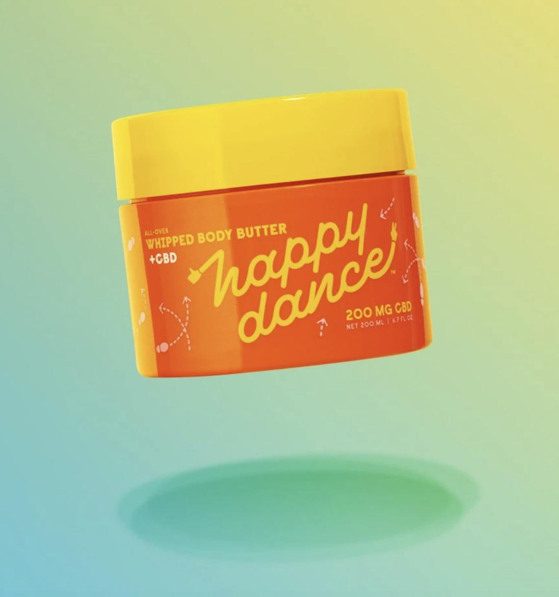 Happy Dance's CBD body butter cream