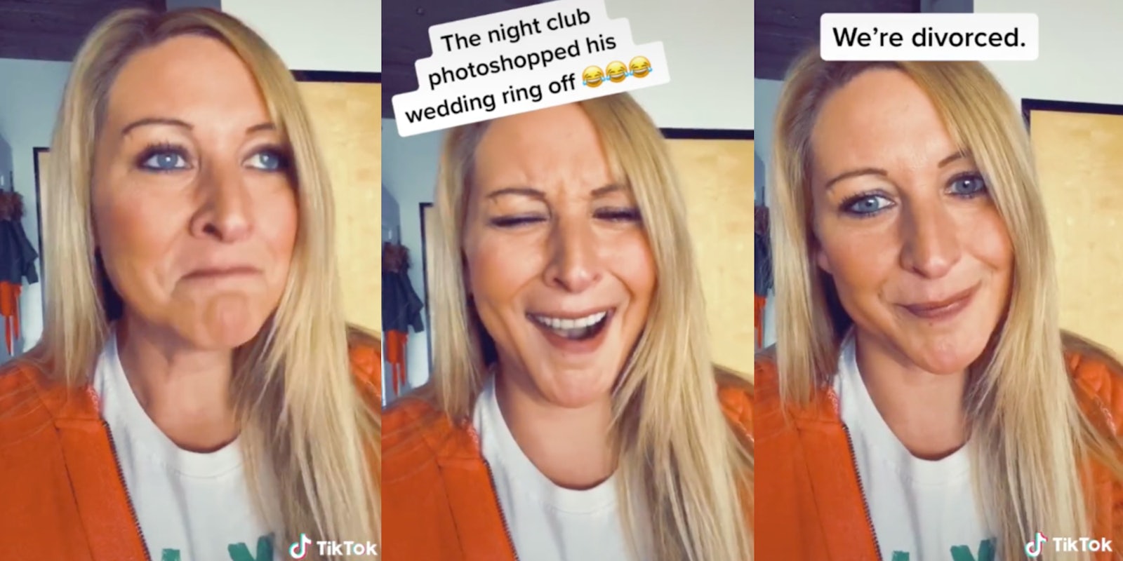 tiktoker shares story of how her husband said a nightclub photoshopped his ring away