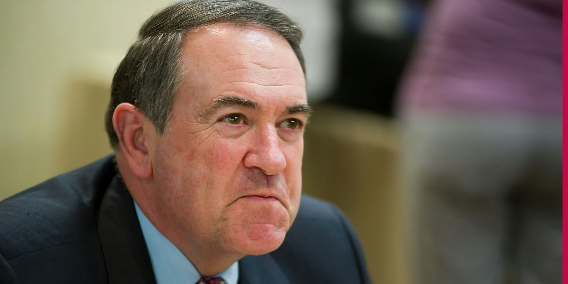 mike huckabee tweet decided to identify as chinese
